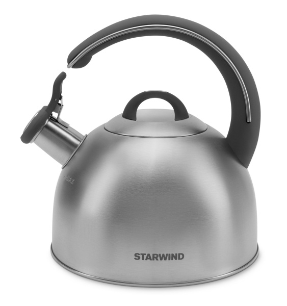 Чайник металлический Starwind Chef Family 2.8л. серебристый (SW-CH1106)