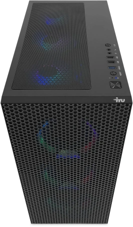 ПК IRU Game 710Z7GP TWR i7 12700F (2.1) 64Gb SSD1Tb RTX4060Ti 8Gb FreeDOS GbitEth 850W черный (2075023)