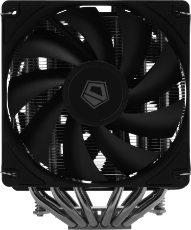 Устройство охлаждения(кулер) ID-Cooling SE-206-XT Soc-AM5/AM4/1151/1200/2066/1700 черный 4-pin 15-35dB Al+Cu 250W 1100gr Ret