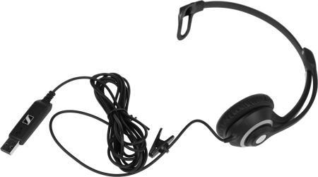 Наушники с микрофоном Epos Sennheiser SC 230 USB черный 2.9м накладные (1000516)
