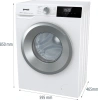 Стиральная машина Gorenje W2NHPI72SCS класс: A загр.фронтальная макс.:7кг белый инвертер