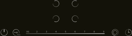 Варочная поверхность Lex EVH 642D BL черный