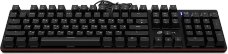 Клавиатура Оклик 990 G2 механическая черный USB Multimedia for gamer LED (1875240)