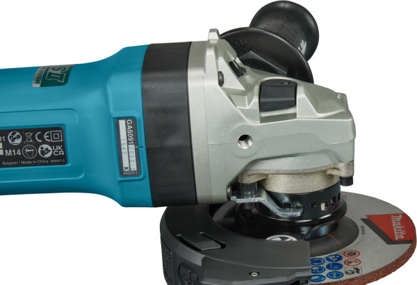Углошлифовальная машина Makita GA5091X01 1900Вт 11500об/мин рез.шпин.:M14 d=125мм