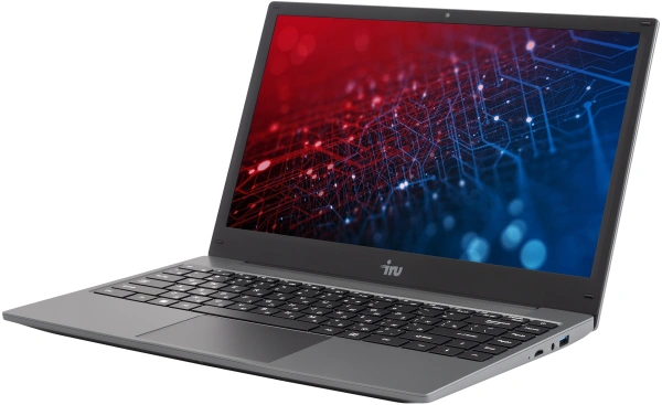 Ноутбук IRU Tactio 14ALH Core i5 1235U 16Gb SSD512Gb Intel Iris Xe graphics 14" IPS FHD (1920x1080) Windows 11 Professional Multi Language 64 grey WiFi BT Cam 4000mAh (2059068)