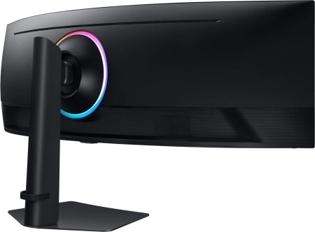 Монитор Samsung 49" Odyssey G9 S49CG954EIXCI черный VA LED 32:9 HDMI матовая HAS Piv 450cd 178гр/178гр 5120x1440 240Hz FreeSync Premium Pro DP DQ 15.6кг