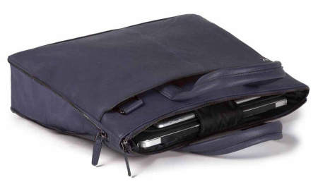 Сумка для ноутбука Piquadro Black Square CA4021B3/BLU4 синий натур.кожа