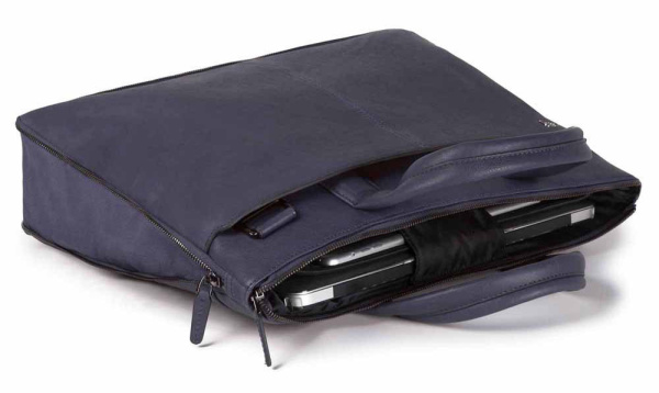 Сумка для ноутбука Piquadro Black Square CA4021B3/BLU4 синий натур.кожа