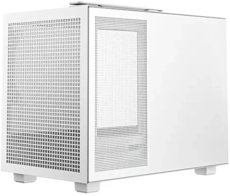 Корпус Deepcool CH160 белый без БП miniITX 7x120mm 1xUSB3.0 audio bott PSU