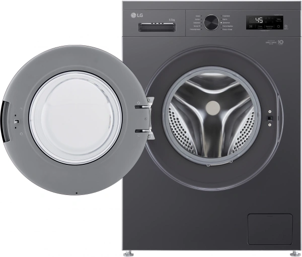Стиральная машина LG F2Y1WS6J класс: A загр.фронтальная макс.:6.5кг платиновый инвертер