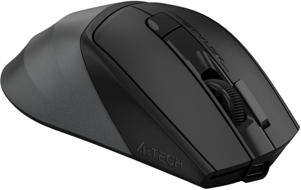 Мышь A4Tech Fstyler FG45CS Air2 серый оптическая (2000dpi) silent беспроводная USB для ноутбука (7bu