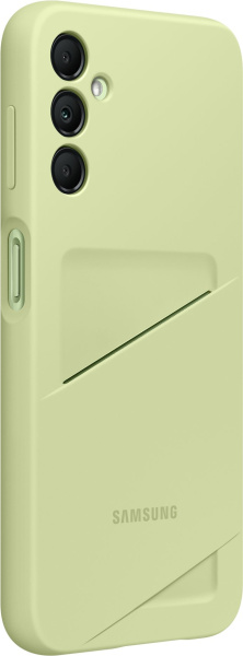 Чехол (клип-кейс) Samsung для Samsung Galaxy A14 Card Slot Case A14 лайм (EF-OA146TGEGRU)