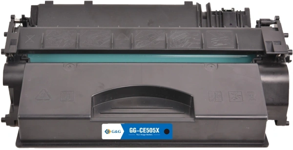 Картридж лазерный G&G GG-CE505X CE505X черный (6500стр.) для HP LaserJet P2035, P2035n, P2055d, P205