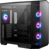 Корпус MSI MAG Pano 100R PZ черный без БП ATX 6x120mm 7x140mm 2xUSB3.0 audio AirDuct bott PSU