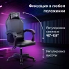 Кресло игровое Оклик Spirit черный сиденье черный с подголов. крестов. пластик черный пластик черный