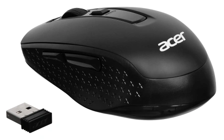 Мышь Acer OMR060 черный оптическая (1600dpi) беспроводная USB (6but)