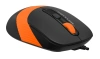 Клавиатура + мышь A4Tech Fstyler F1010 клав:черный/оранжевый мышь:черный/оранжевый USB Multimedia (F1010 ORANGE)