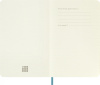 Блокнот Moleskine CLASSIC SOFT QP611B35 Pocket 90x140мм 192стр. линейка мягкая обложка голубой