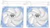 Вентилятор для корпуса Thermaltake CT120 Sync Hydrangea ARGB 120х120x25 голубой 4-pin 25.8дБ (упак.:2шт) (CL-F202-PL12BU-A) Ret