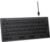 Клавиатура A4Tech Fstyler FX61 серый USB slim LED (FX61 GREY)