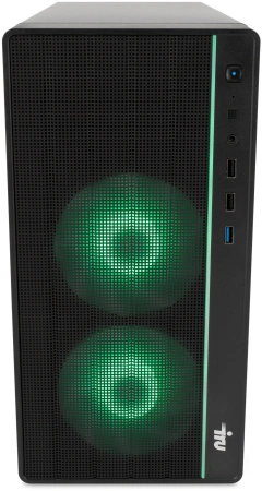 ПК IRU Game 510H6SEA MT Ryzen 5 5600 (3.5) 32Gb SSD512Gb RTX4060 8Gb Free DOS GbitEth 500W черный (2073977)
