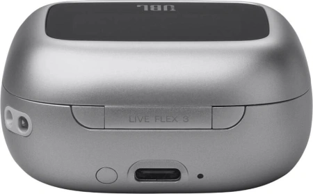 Гарнитура вкладыши JBL Live Flex 3 серебристый беспроводные bluetooth в ушной раковине (JBLLIVEFLEX3SIL)