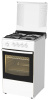 Плита Газовая Darina 1B1 GM 441 018 W белый/черный реш.чугун