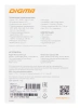 Плеер Flash Digma U4 8Gb черный/0.91"/FM/microSDHC