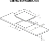 Варочная поверхность Lex EVH 640B BL черный