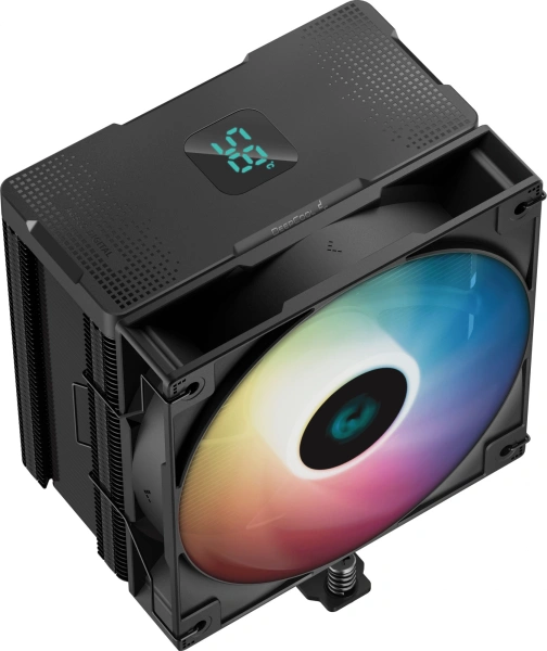 Устройство охлаждения(кулер) Deepcool AG500 Digital ARGB Soc-AM5/AM4/1151/1200/1700 4-pin 29.4dB Al+