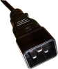 Шнур питания Lanmaster LAN-PP13/20-0.5-BK C13-C20 проводник.:3x0.75мм2 0.5м 220В черный