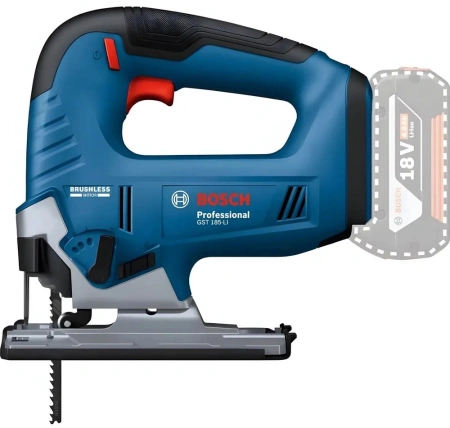 Лобзик Bosch GST 185-LI 3500ходов/мин от аккумулятора