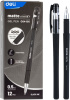 Ручка гелев. Deli Arris EG64-BK черн d=0.5мм черн. черн.