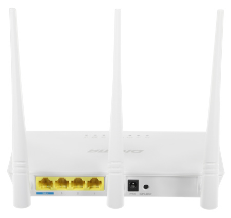 Роутер беспроводной Digma DWR-N302 N300 10/100BASE-TX белый (упак.:1шт)