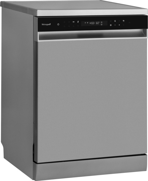 Посудомоечная машина Weissgauff DW 6138 Inverter Touch Inox нержавеющая сталь (полноразмерная) инвертер