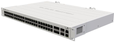 Коммутатор MikroTik CRS354-48G-4S+2Q+RM 1x100Mb 48G 4SFP+ управляемый