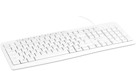 Клавиатура Оклик 305M белый USB Multimedia (1875227)