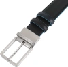 Ремень мужской Piquadro Blue Square CU2619B2/NBLU2 черный/синий натур.кожа