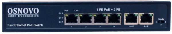 Коммутатор Osnovo SW-20600(80W)