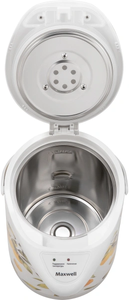 Термопот Maxwell MW-1756 3.8л. 750Вт белый/рисунок