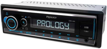 Автомагнитола Prology CMX-240 1DIN 4x55Вт