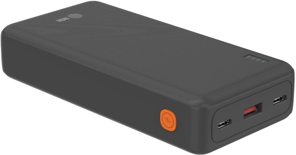 Мобильный аккумулятор Cactus CS-PBFSDA-20000 20000mAh 4.5A USB-A/2xUSB-C черный