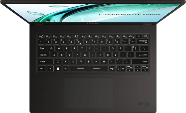 Ноутбук MSI Commercial 14 H A13MG-002US Core i5 13420H 16Gb SSD512Gb Intel Iris Xe graphics 14" IPS FHD+ (1920x1200) Windows 11 Professional Multi Language grey WiFi BT Cam (9S7-14L111-002)