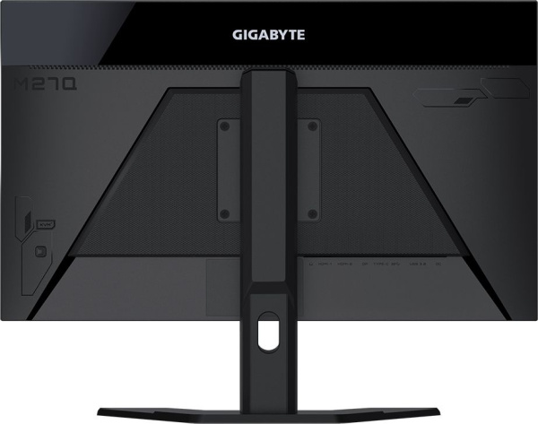 Монитор Gigabyte 27" M27Q черный IPS LED 0.5ms 16:9 HDMI полуматовая HAS 350cd 178гр/178гр 2560x1440 165Hz FreeSync DP 2K USB 5.5кг