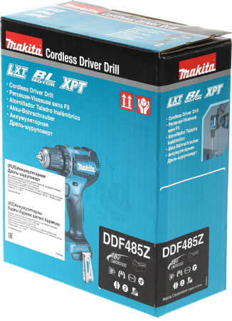Дрель-шуруповерт Makita DDF485Z аккум. патрон:быстрозажимной