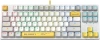 Клавиатура A4Tech Bloody S87 Energy механическая белый/желтый USB for gamer LED (S87 USB ENERGY WHIT