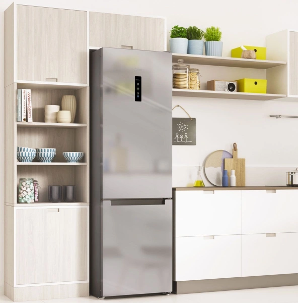 Холодильник Indesit ITS 5200 XB 2-хкамерн. нержавеющая сталь