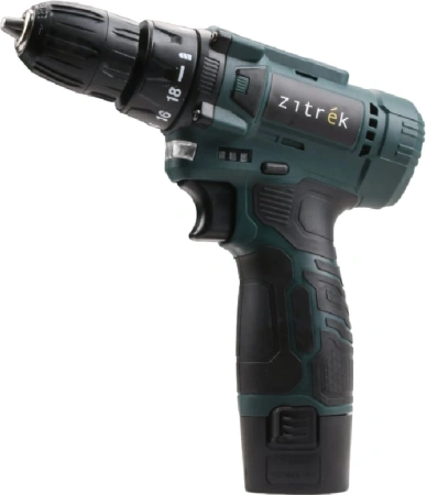 Дрель-шуруповерт Zitrek Green 12V Max аккум. патрон:быстрозажимной (085-1015)