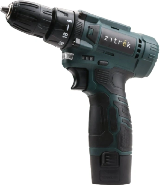 Дрель-шуруповерт Zitrek Green 12V Max аккум. патрон:быстрозажимной (085-1015)