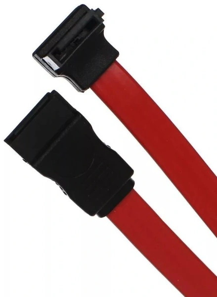 Кабель Premier 6-096-7666 SATA SATA угловой 0.45м (пакет) плоский